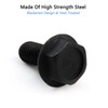 VANICE M8 x 18mm Bicycle Bottom Bracket Flanged Axle Bolt,