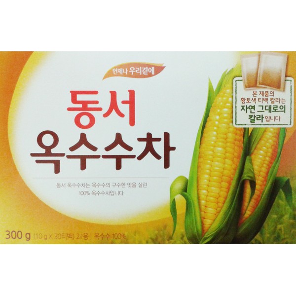 Dong Suh Korean Tea 100% Corn Tea Bag 300g X 4 Pack