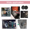 TA-VIGOR 8Pcs Round Rubber Grommets, 32mm Double-Sided Rubber Hole Plug