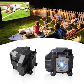 SORNEICDR EL-PLP67 Replacement Projector Lamp Bulb Compatible with Epson ex5210 ex7210 ex3210 ex3212 vs210 vs220 s11 x12 x15 eb-s02 eb-w12 PowerLite Home Cinema 500 707 710hd 750hd, with Housing