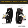 Dasbecan 1 Pair Left Driver and Right Passenger Side Exterior