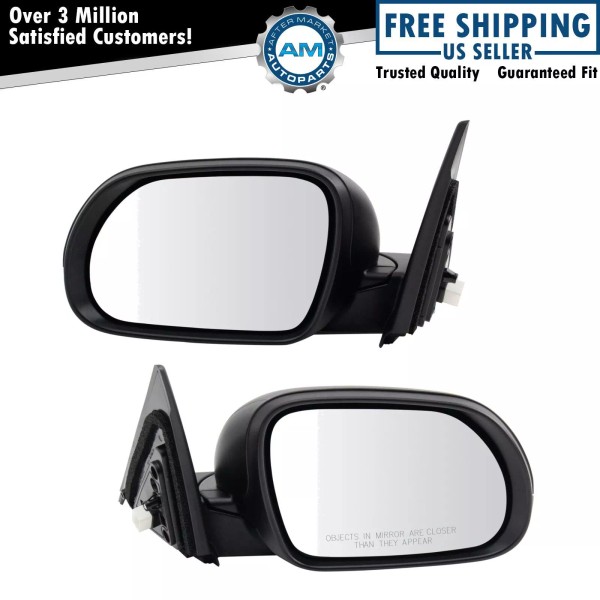 AM Autoparts Mirror Set Fits 2020-2021 Kia Soul