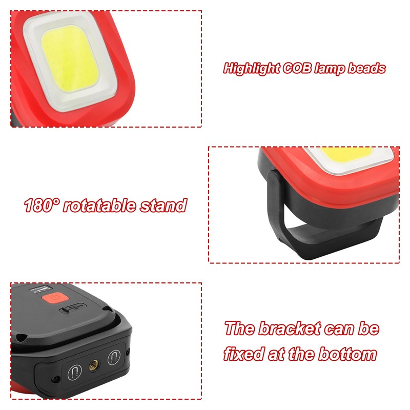 1000 Lumen LED Spotlight, LED Work Light with 4 Light