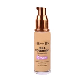 Base de maquillaje líquida de alta cobertura BYS Full Coverage Foundation Medium Beige