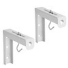 Mount-It! Projector Screen Wall Mount L-Brackets - Wall Hanging Bracket