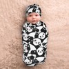 Panda Baby Stuff Newborn Swaddle Blankets Cute Baby Wrap Blanket
