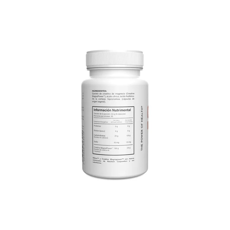 Creatina Magnapower Quelada 180 Cap-600 Mg| Vizana Nutrition