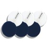 SILSTAR PROFESSIONAL AIR PUFF SPONGE 6 PCS IN A PACK