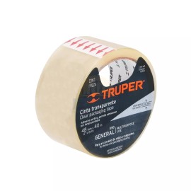 Truper CTR-40 Packaging tape 48 mm x 40 m transparent