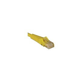 Tripp Lite Cat5e 350MHz Snagless Molded Patch Cable (RJ45 M/M) - Yellow, 25-ft.(N001-025-YW)