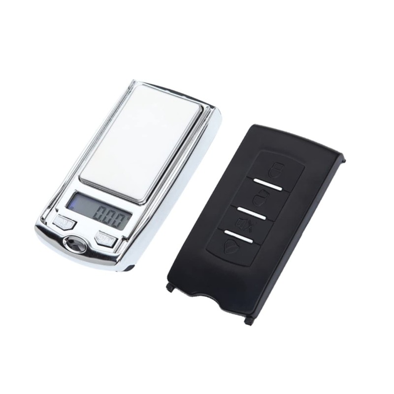 Operitacx Stainless Steel Shell Digital Pocket Scale 100g Grams Jewelry