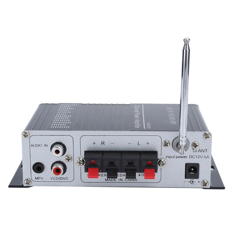 USB Memory Card Digital Player FM Bluetooth 4.2 Car Power