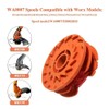 Odashen 6Pack Strimmer Spool Line WX100 Replacement for McGregor MET6032