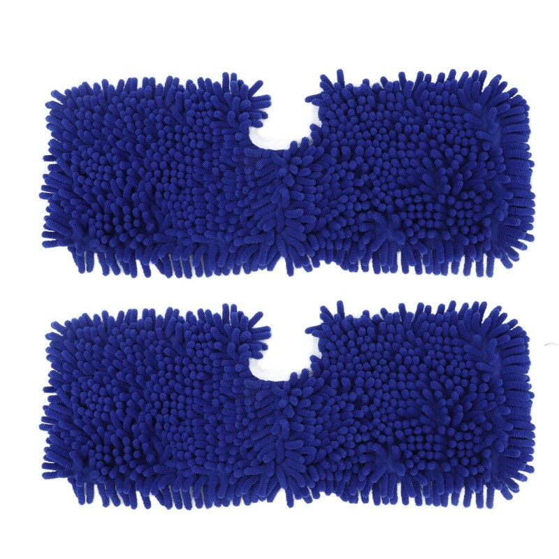 2PCS Mop Head Pad Microfiber Mop Replacement Pad Washable Reusable
