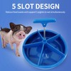 Pig Feeding Bowl Plastic High Capacity Wear Resistant Easy to