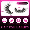 Lashes Cat Eye Eyelashes Fluffy Strip Lash Wispy Eyelash