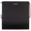 Brabantia 108600 Toilettenpapierhalter, Edelstahl, matt schwarz, 30 x 20 x