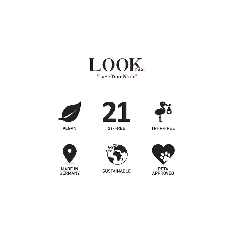 Look To Go • veganer Nagellack • PURPUR • 21-free