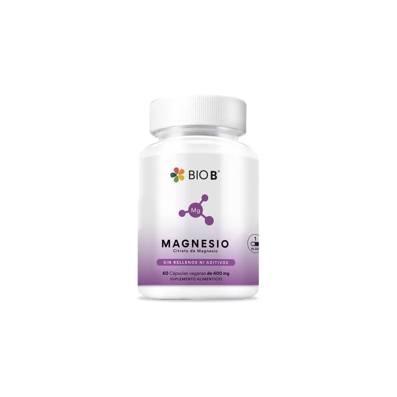 BIO B Magnesio 60 cápsulas veganas