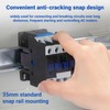 CJX2-18 AC Contactor DIN Rail AC Contactor Normally Copper Coil