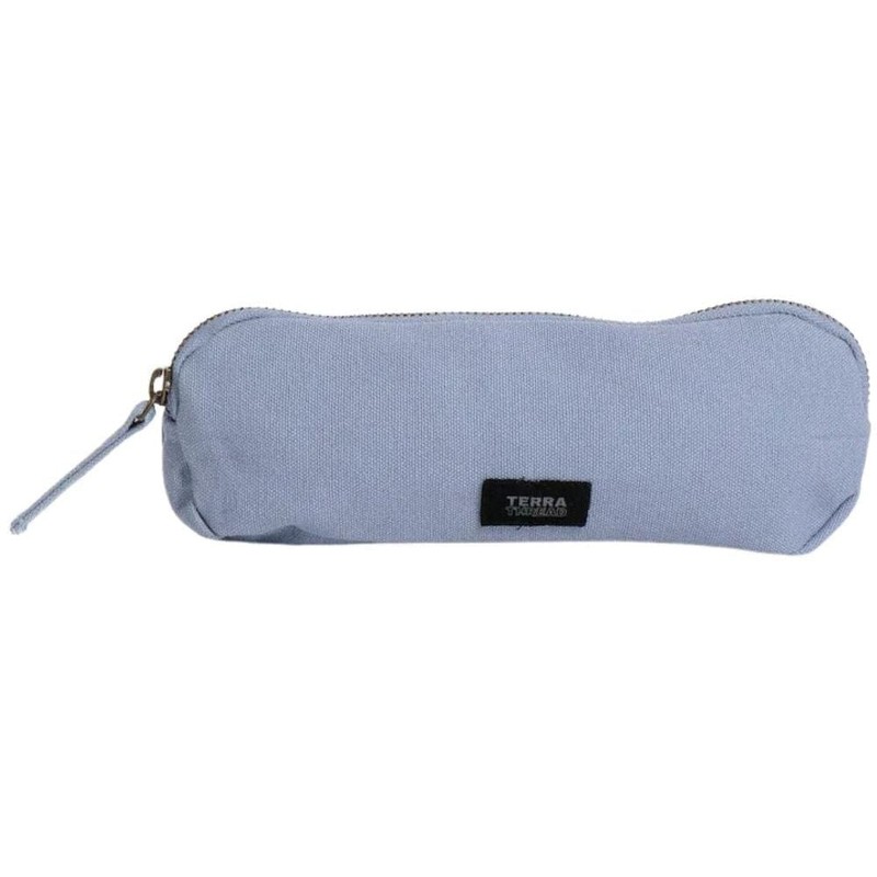 Terra Thread Batai Pencil Case, Moss Green