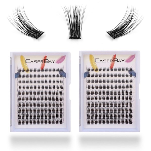 CB Cluster Eyelash Large Mix Tray, 240 Pcs Mega Trio