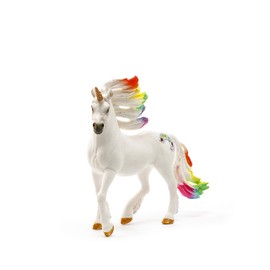 Schleich 70523 - Toy Figure - Rainbow Unicorn, Stallion