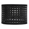 PE Lamp Shade Hollow Carved Lampshade Modern Style Compatible with
