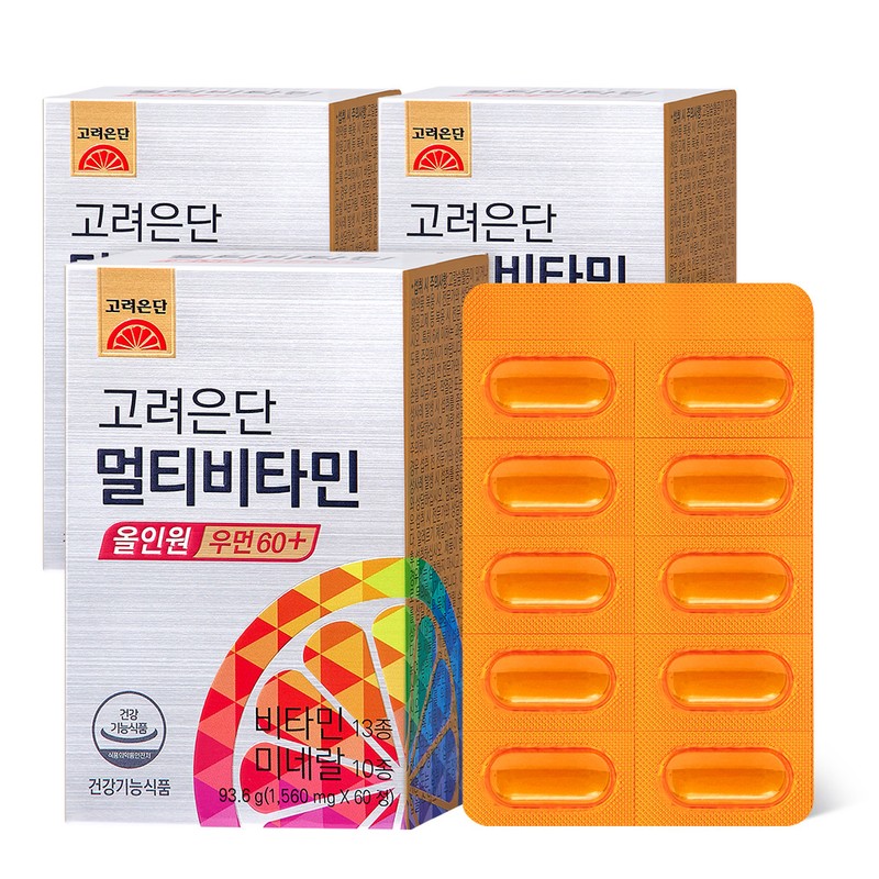 Goryeo Eundan Mall Korea Eundan Multivitamin All-in-One 60 Count +