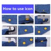 FQTANJU Snaps and Snap Pliers Set, 1500 Pcs T5 Plastic