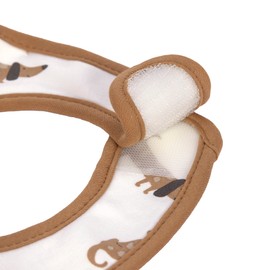 LÄSSIG Baby Toddler Bib Set (5 Pieces) Velcro Cotton Waterproof Value Pack Bib Little Mateys Royal Blue