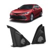 2pcs Car Door Tweeter Speaker Cover Trim Loudspeaker Decor Replacement