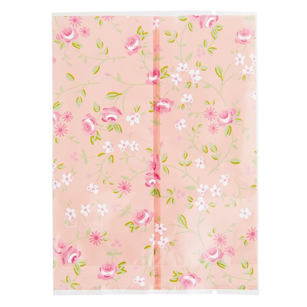 Food Safe Bag Small Pattern Pink Clear – 3 (100
