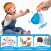 hahaland Baby Toys for 3-6-12 Months, Fitness-Inspired Baby Sensory Toy,