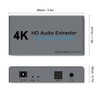 4k HDMI Audio Extractor HighDefinition with 1 Points 2 Converter