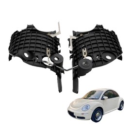 ASTROSYNC Headlight Mounting Housing Bracket Left and Right Side Fit for VW Volkswagen Beetle 2-Door 2006 2007 2008 2009 2010, Replaces Part Number 1C0941053 1C0941054 1C0-941-054 1C0-941-053