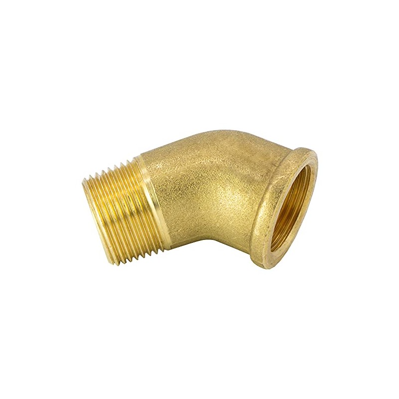 VARIOSAN Angle 45° 15235, 1/2 Inch Female Thread/Male Thread, Brass,