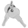 Car Door Lock T Shape Stainless Steel with 2 Keys