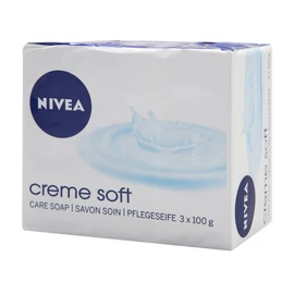 Nivea Creme Soft Cream Soap, Pack of 3 (3 x 100g)