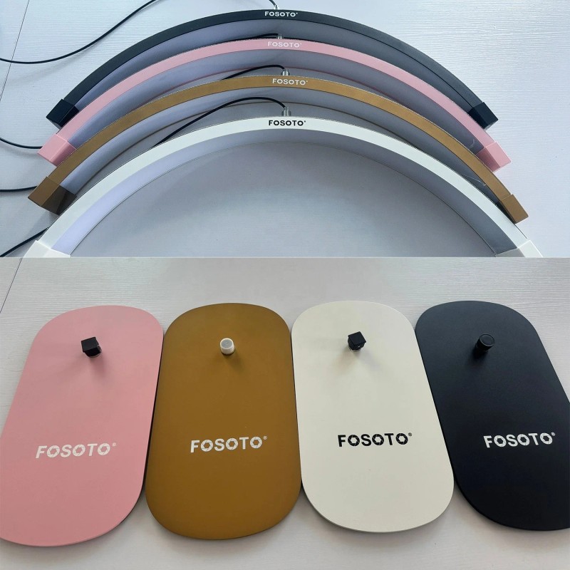 FOSOTO Half Moon Light Lampara Media Luna LED Lash Lamp