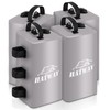 Hatway Canopy Water Weight Bag,88 LBS Water Tent Weights Set