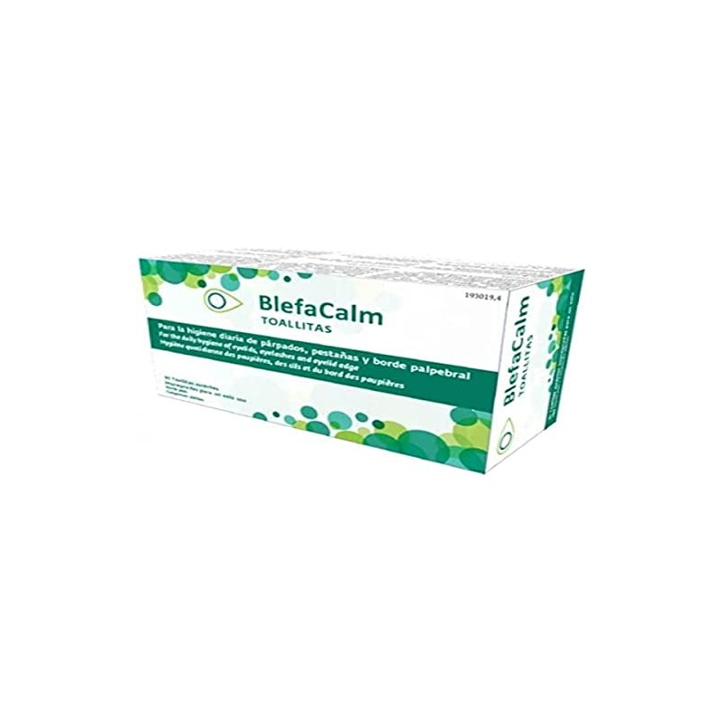 BLEFACALM Daily hygiene for the daily hygiene of weights and