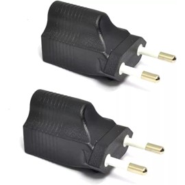 Ceptics Most of Europe CEE 7/16 Travel Adapter NEMA 5-15R - ETL Certified