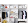 Quality Wooden Skirt Hangers with Clips, 20-Pack Smooth Solid Wood