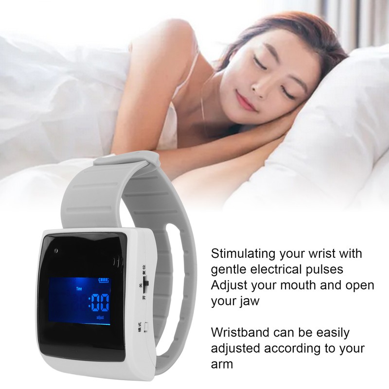 Electric Prevent Snoring Device Wristband Type Improve Sleep Quality Snoring