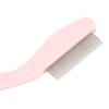 5pcs Curve Handle Lash Comb Stainless Steel Folding Eyelash Teeth