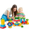CYZAM 30PCS Building Blocks Pyramid Stacking Educational Toys Montessori Toys