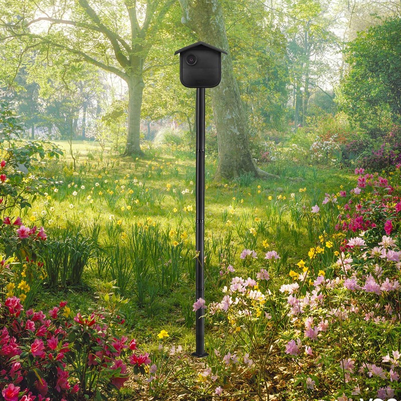 TIUIHU Spike Pole Mount Ground Stake with Protective Cover for