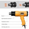 SEEKONE Heat Gun 1800W 122℉-1202℉ with 4 Nozzles for Paint