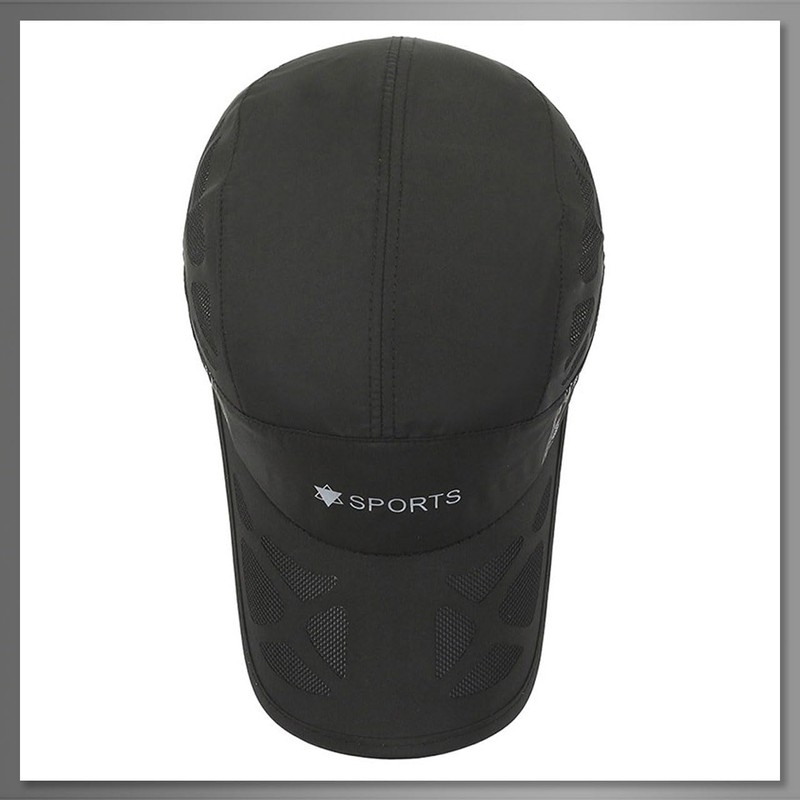 Buzz Selection CAP221 Mesh Cap, Hat, Sports Logo, Lightweight, Quick